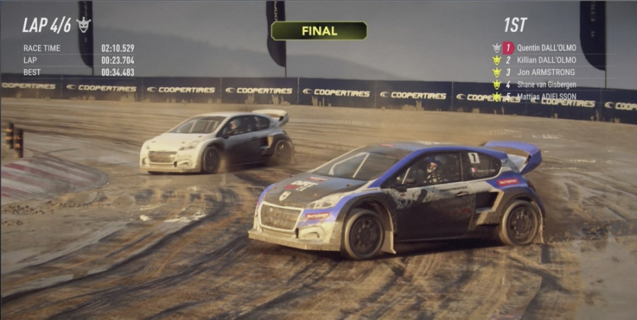 WorldRX Esports Montalegre vyhrál Quentin Dall’olmo