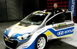 Frode Holte představil nový vůz Hyundai i20 SuperCar