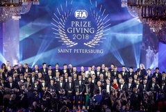 Vyhlášení FIA - Petrohrad 2018