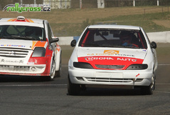 Exhibice českých rallycrossařů v Domažlicích
