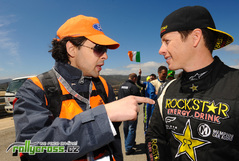 Tanner Foust poprvé v Čechách