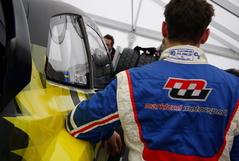 Anton Marklund představil v Sosnové nový vůz VW Polo