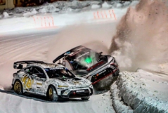 Nitro Rallycross na kanadském sněhu