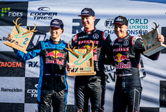 První závod elektrického rallycrossu v Norsku vyhrál Kristoffersson!