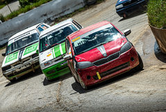 Rallycross Cup v Sedlčanech v protisměru!