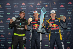 Timmy Hansen vyhrál první závod Nitro Rallycross!