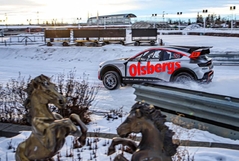 Závod Nitro Rallycross v Calgary pro Kevina Erikssona