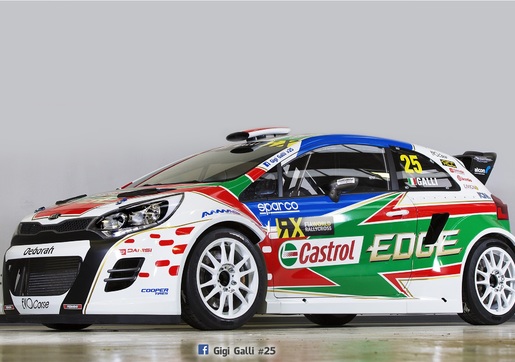Gigi Galli a Kia Rio