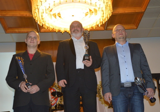 Předaní cen rallycrossu 2015