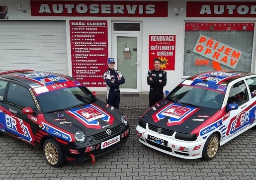 Bíbaracing se dvěma jezdci