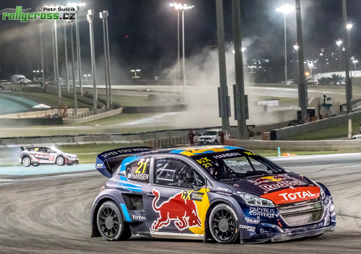 V Abu Dhabí vede Timmy Hansen