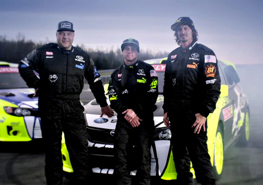 Sverre Isachsen v USA s vozem Subaru Impreza WRX STI