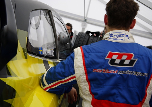 Anton Marklund představil v Sosnové nový vůz VW Polo