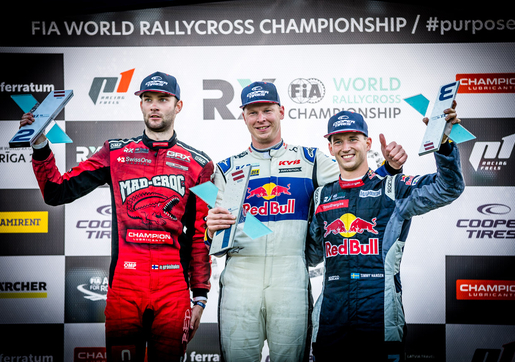 Druhý závod v Lotyšsku vyhrává Kristoffersson!