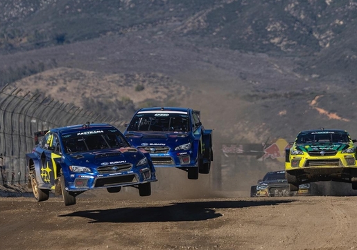 Pastrana vyhrál další závod Nitro Rallycross