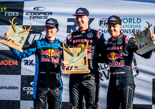 První závod elektrického rallycrossu v Norsku vyhrál Kristoffersson!