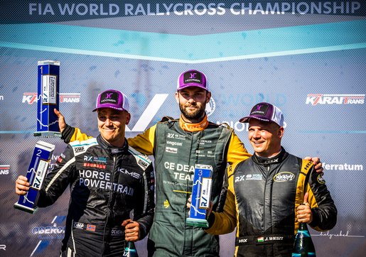 První závod v Nyirádu vyhrál Grönholm, Fučík průběžně třetí v Euro RX1!
