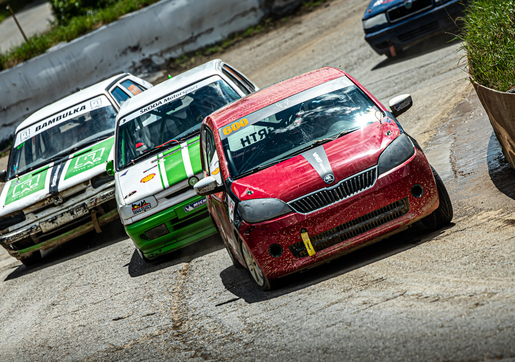 Rallycross Cup v Sedlčanech v protisměru!