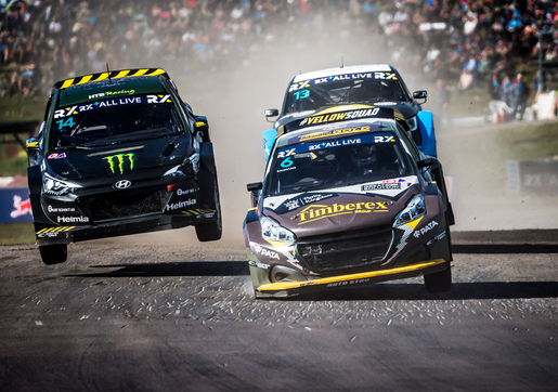 V Höljes vede Solberg, v RX3 je Černý čtvrtý a Šusta osmý