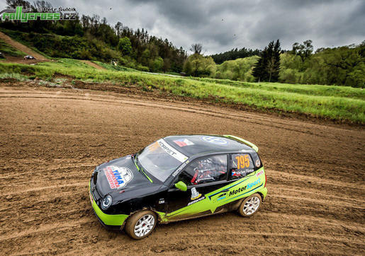 Václav Tůma pokračuje v českém mistrovství i Rallycross Cupu